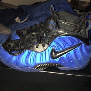 Royal X blue foamposites